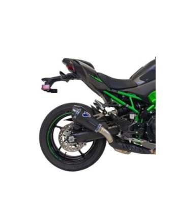 Termignoni Silencioso HEB Titanio Negro con Tapa en Carbono Kawasaki Z900 2024-26