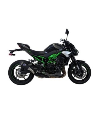 Termignoni Silencioso Relevance Acero Negro con Tapa en Carbono Kawasaki Z900 2024-26