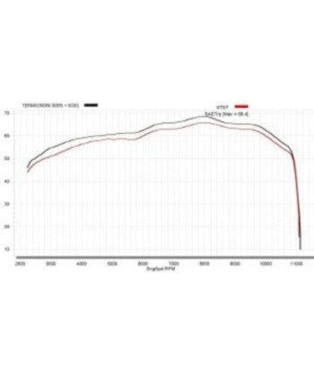 Termignoni Silencioso Relevance Acero Negro con Tapa en Carbono Kawasaki Z900 2024-26