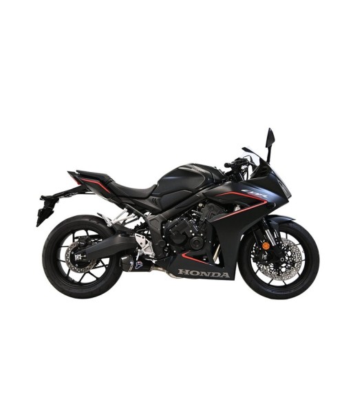 Termignoni Escape Completo Relevance Titanio Negro con Tapa en Carbono Honda CB650 2018-26