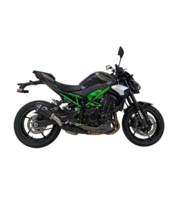 Termignoni Silencioso Negro Titanio + Protector de Calor Kawasaki Z900 2024-26