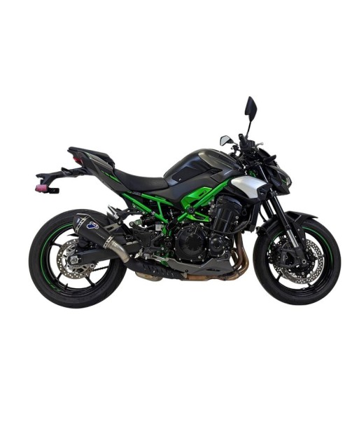 Termignoni Silencioso Negro Titanio + Protector de Calor Kawasaki Z900 2024-26