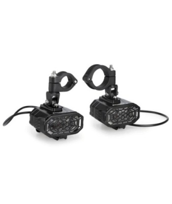 JUEGO FAROS AUXILIARES MIST HOMOLOGADOS + BRIDAS C