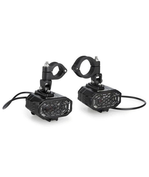 JUEGO FAROS AUXILIARES MIST HOMOLOGADOS + BRIDAS C