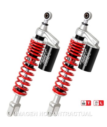 Juego Amortiguadores Traseros YSS Gas Eco Line c/Botella superior Honda Forza 300