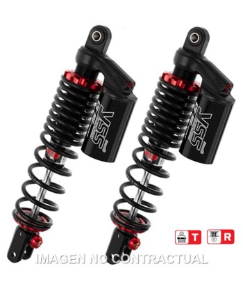 Juego Amortiguadores Traseros YSS Gas Top Line c/Botella superior Yamaha X-Max 300