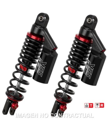 Juego Amortiguadores Traseros YSS Gas Top Line c/Botella superior Honda PCX 125