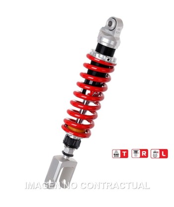 Amortiguador Trasero YSS Gas Top Line Kawasaki ZZR 600