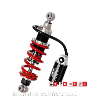 Amortiguador Trasero YSS Gas Top Line c/Botella con latiguillo Honda CBR 500 R