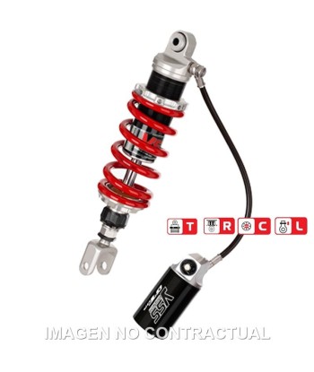 Amortiguador Trasero YSS Gas Top Line c/Botella con latiguillo Kawasaki Ninja 300