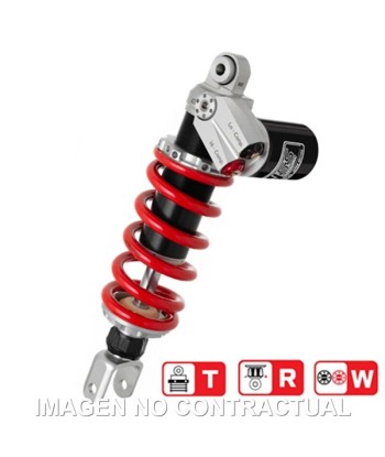 Amortiguador Trasero YSS Gas Top Line c/Botella superior Suzuki GSR 750