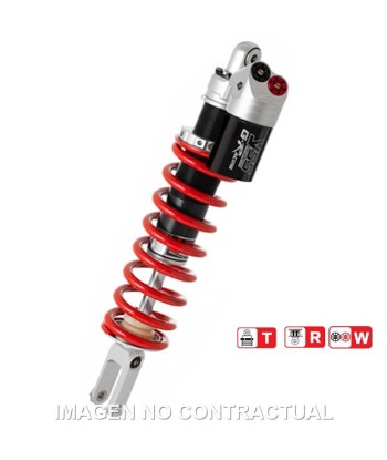 Amortiguador Trasero YSS Gas Top Line c/Botella superior CRF 250 Honda