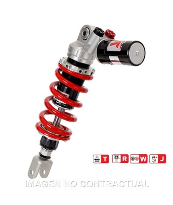 Amortiguador Trasero YSS Gas Top Line c/Botella superior Honda CBR 1000
