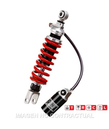 Amortiguador Trasero YSS Gas Top Line c/Botella con latiguillo Kawasaki 250 N