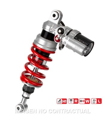 Amortiguador Trasero YSS Gas Top Line c/Botella superior Kawasaki ZX Ninja 250