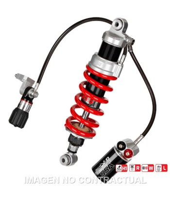Amortiguador Trasero YSS Gas Top Line c/Botella con latiguillo Kawasaki Z 900