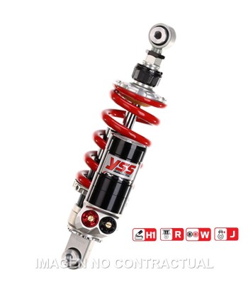 Amortiguador Trasero YSS Gas Top Line c/Botella inferior Kawasaki ZX10R