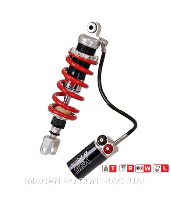 Amortiguador Trasero YSS Gas Top Line c/Botella con latiguillo Yamaha Tracer