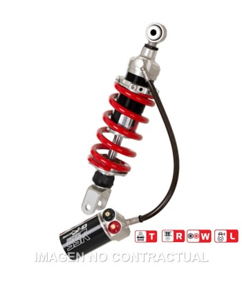 Amortiguador Trasero YSS Gas Top Line c/Botella con latiguillo Honda CB500