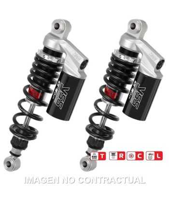 Juego Amortiguadores Traseros YSS Gas Top Line c/Botella superior Ducati Pantah