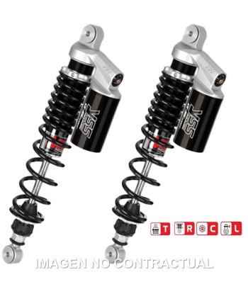 Juego Amortiguadores Traseros YSS Gas Top Line c/Botella superior Maico MC 250-400