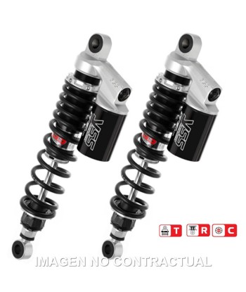 Juego Amortiguadores Traseros YSS Gas Top Line c/Botella superior Suzuki LS 650 Savage