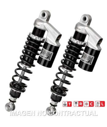 Juego Amortiguadores Traseros YSS Gas Top Line c/Botella superior Triumph Bonnevile 750