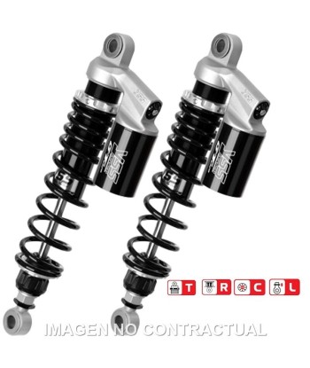 Juego Amortiguadores Traseros Yss Gas Top Line c/Botella superior Triumph Bonneville