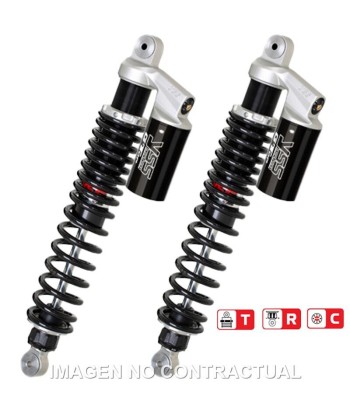 Juego Amortiguadores Traseros YSS Gas Top Line c/Botella superior KTM MC 400