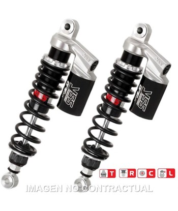Juego Amortiguadores Traseros YSS Gas Top Line c/Botella superior Moto Guzzi California