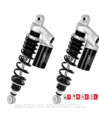 Juego Amortiguadores Traseros Yss Gas Top Line c/Botella superior Royal Enfield California