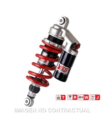Amortiguador Trasero YSS Gas Top Line c/Botella superior Yamaha R6