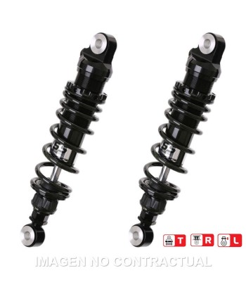 Juego Amortiguadores Traseros YSS Black Edition Gas Top Line Triumph Bonneville