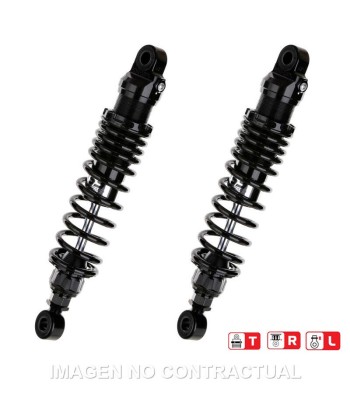 Juego Amortiguadores Traseros YSS Black Edition Gas Top Line Yamaha SR 400