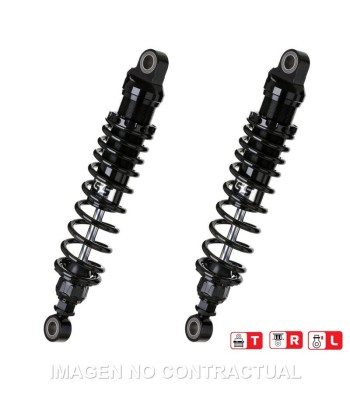 Juego Amortiguadores Traseros YSS Black Edition Gas Top Line Moto Guzzi V35