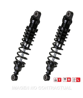Juego Amortiguadores Traseros YSS Black Edition Gas Top Line Triumph Street