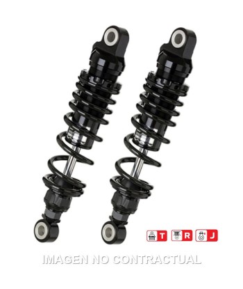 Juego Amortiguadores Traseros YSS Black Edition Gas Top Line Honda Rebel 500