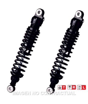 Juego Amortiguadores Traseros YSS Black Edition Gas Top Line Triumph Booneville SE Black