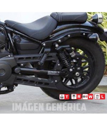 Juego Amortiguadores Traseros YSS Black Edition Gas Top Line c/Botella superior Yamaha SR 400
