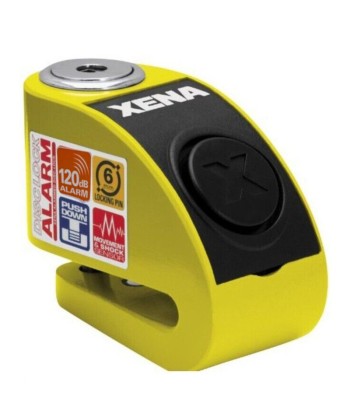 ANTIRROBO DISCO XENA CON ALARMA AMARILLO