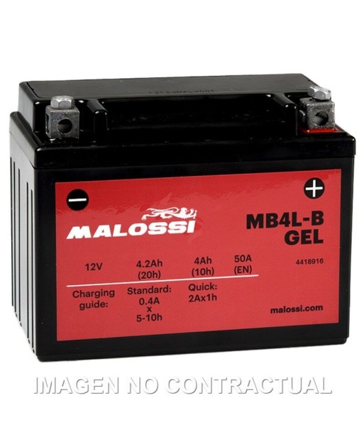 BATERÍA MALOSSI MB4L-B GEL