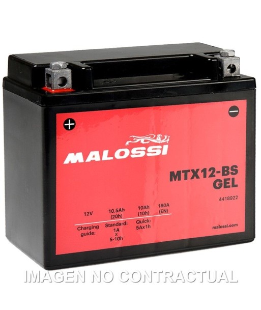 BATERÍA MALOSSI MTX12-BS GEL