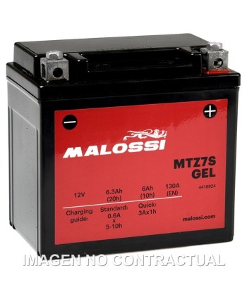 BATERÍA MALOSSI MTZ7S GEL