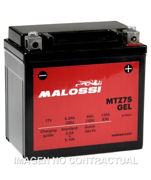 BATERÍA MALOSSI MTZ7S GEL