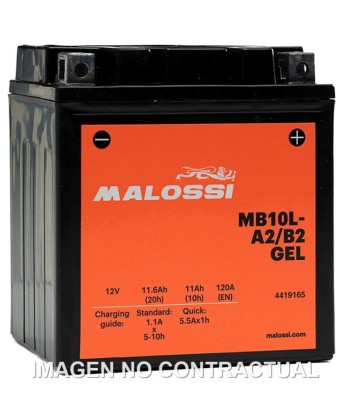 BATERIA MALOSSI MB10L-A2 / B2 GEL