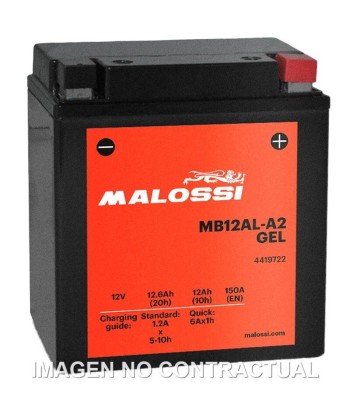 BATERIA MALOSSI MB12AL-A2 GEL