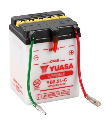 Batería Yuasa YB2.5L-C Convencional