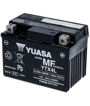 BATERIA YUASA YTX4L-WC Precargada