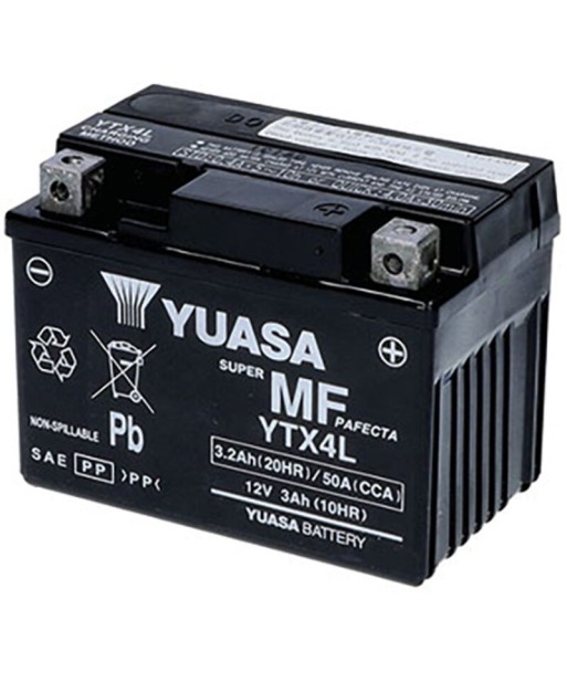 BATERIA YUASA YTX4L-WC Precargada