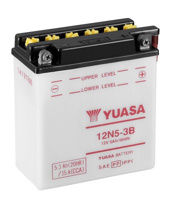 Batería Yuasa 12N5-3B Combipack Convencional